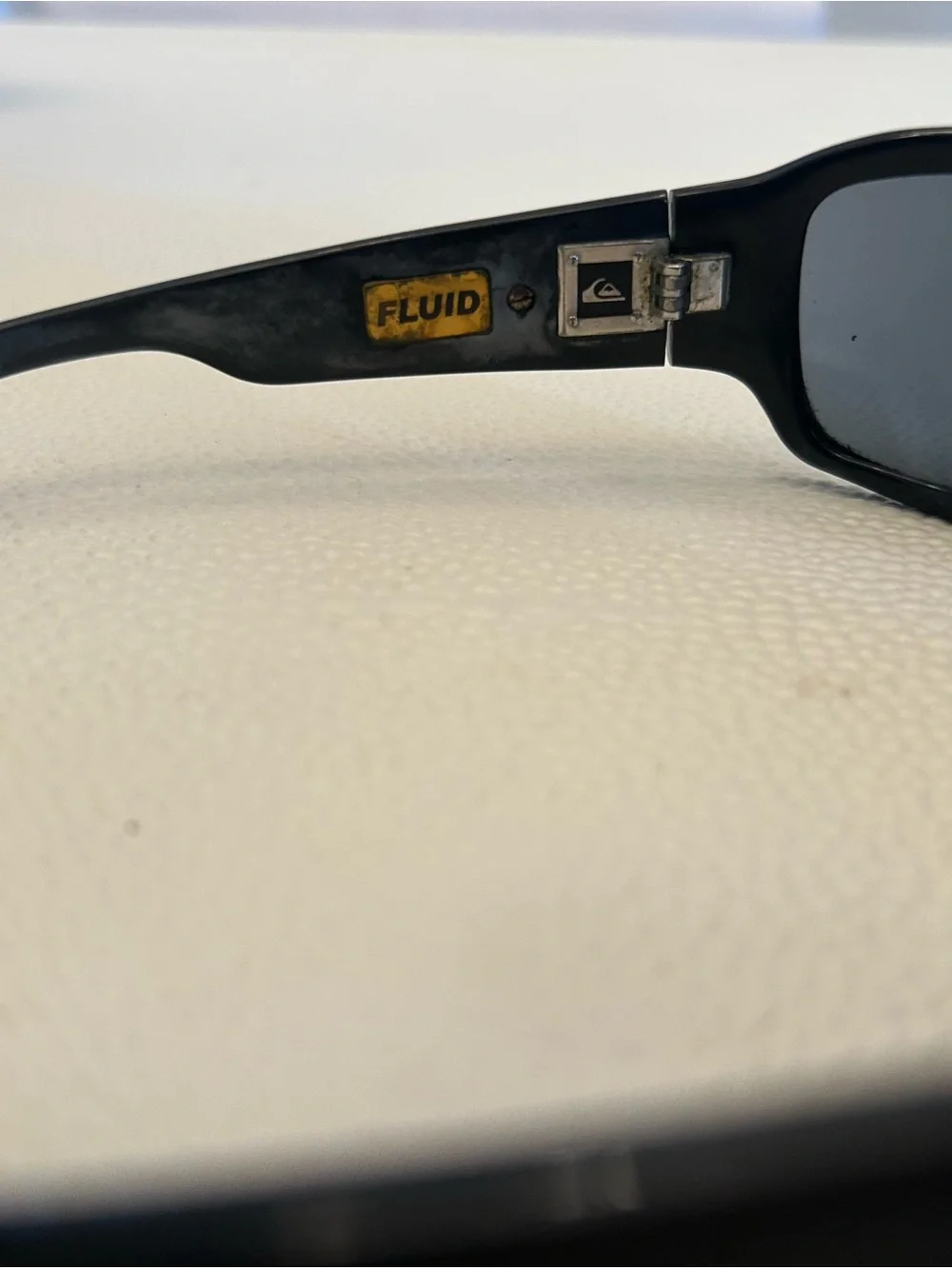 Black Men's Quiksilver Fluid Sunglasses
